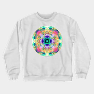 colorful abstract circle Crewneck Sweatshirt